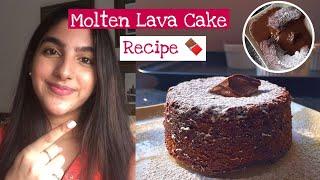 BEST EVER MOLTEN LAVA CAKE RECIPE | Maryam Malik