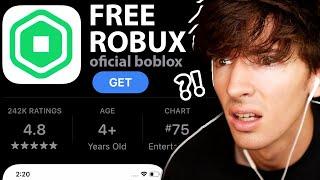 Roblox's "free robux" mobile apps...