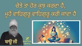 Chetey Ta Hor Kujh Karda Hai, Muho Waheguru Waheguru Kari Janda Hai Bauji Spiritual Talk