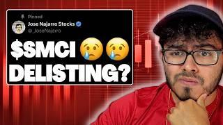 SMCI Stock CRASHED - Will It Get DELISTED?| What's Next?