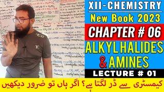 CH#6 Alkyl Halides & Amines | Lec#1 | XII-Chem-2023