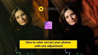 HOW TO COLOR CORRECT YOUR PHOTOS WITH ONE ADJUSTMENT USING AFFINITY PHOTO