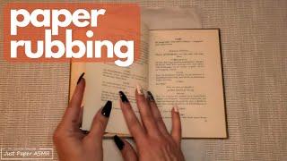  ASMR  》Page Rubbing and Creasing  ▪︎ Sleep and Relaxation ▪︎ No Talking