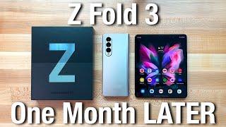 Samsung Galaxy Z Fold 3 Review - 1 Month Later!