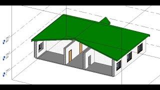 Практика 3 Revit Создание перекрытий, лестниц и кровли