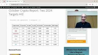 My October 2024 Hive Crypto Token Progress Report: 2 Hive 2nd Tier Token Targets HIT!