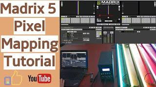 How to Setup Madrix to Artnet Controller Working WS2812B LED Pixel Light?