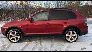 Ремонт Porsche Cayenne на коленке. Новые диски.