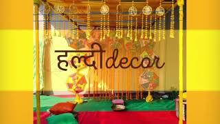 DIY haldi decore | Decore ideas | wedding decore DIY| Eventswedo