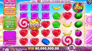 Sweet bonanza 1000 Max win strimdagi yebat yutuq