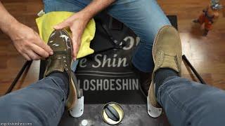 Scraping Away Your Stress!!! | Angelo Shoe Shine ASMR