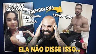 REAGINDO A NAMORADA EXPONDO TODOS OS AN4B0liZANTES QUE O NAMORADO TOMA