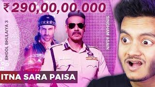 Itna sara Paisa  Singham Again vs Bhool Bhulaiyaa 3 Box office Report