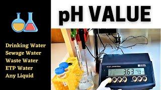 Determination of pH value - A Complete Procedure