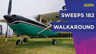 Check out the AOPA Sweepstakes Cessna 182 at AirVenture!