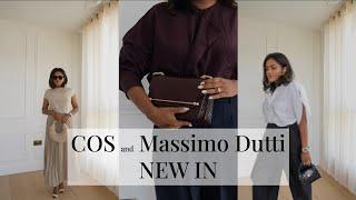 COS and Massimo Dutti - Premium High Street Summer to Fall/Autumn Classics Try on Haul