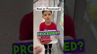 Teach Your Kids What is Real and Processed!!! #groceryshopping #nutritiontips #nutritionforkids