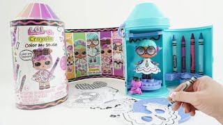 LOL Surprise Dolls Crayola Color Me Studio Crayon Capsule