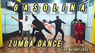 Gasolina Zumba Dance  || Zumba For beginners || Choreography By @montubreakpop