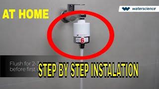 HOW TO INSTALL WaterScience CLEO Shower and Tap Filter for Hard Water  Water Softener for Bathroom