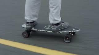 Maxfind MAX2 PRO X Long Range Electric Skateboard Shortboard | Diamond Cut Design