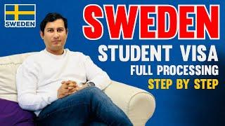 Sweden study visa complete process step by step guide || Study In Sweden from bd.