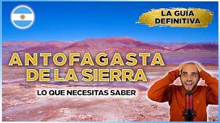  ¿Querés visitar ANTOFAGASTA DE LA SIERRA en Catamarca en 2024?  - ¡Esta GUÍA te resuelve TODO! 