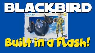 SR-71 BLACKBIRD EGG KIT HASEGAWA - how to build it? 1080p HD