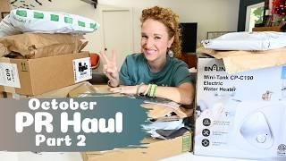 BIGGEST PR Unboxing Haul Ever - October 2024 Part 2