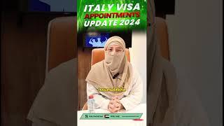 Italy study visa appointment | Italy visa update 2024 | Study in Italy from UAE