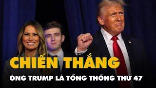 Ông Trump tuyên bố chiến thắng