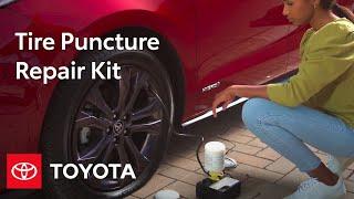 Toyota How To: Tire Puncture Repair Kit | Toyota