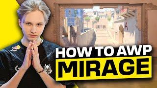 How to AWP on Mirage CT Side Like The Pros - CS2 Guide