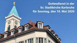 Kantate! Singet! Gottesdienst aus der Stadtkirche Karlsruhe