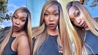 SUPER FLAT BONE STRAIGHT WIG! | Outre SleekLay Darby | Miss Khrissy