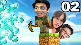 ថ្ងៃនេះ Sis Cute បែកង៉ាងណាស់ !!!​  | Minecraft One Block Part 02