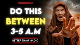 If You Wake Up Between 3AM & 5AM, DO THESE 3 THINGS! | Buddhism Philosophy