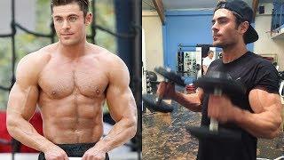 Zac Efron - Posing and Training 2018