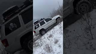 Jeep Grand Cherokee 2.7 WJ, off-road, hill, snow