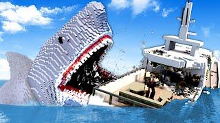 MEGALODON SINKS YACHT! (Teardown)