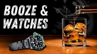 Matching Booze with Watches (Rolex, Grand Seiko, Patek & More)