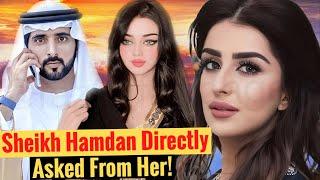 Sheikh Hamdan Directly Asked From Her! | Sheikh Hamdan | Fazza | Crown Prince Of Dubai