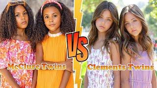 Ava And Leah Clements VS McClure Twins Transformation  New Stars From Baby To 2023