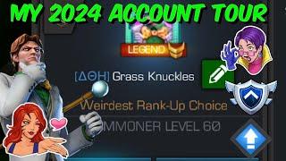 My 4 Year Old Account Tour! My Bad Rank Ups For You To See!