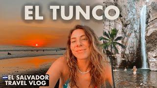 BACKPACKING EL TUNCO  El Salvador Travel Vlog