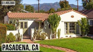 Stunning Spanish Bungalow for Sale near Caltech Campus in Pasadena's Dreamy Caltech Neighborhood