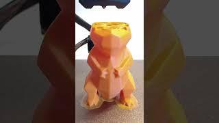Low-Poly Charmander | 3D Print | Time-lapse