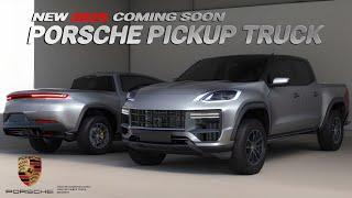 ALL NEW 2025 PORSCHE TRUCK REVEALED? REDESIGN | Digimods DESIGN |