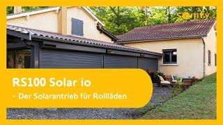 RS100 Solar io – Der Solarantrieb für Rollläden | Somfy