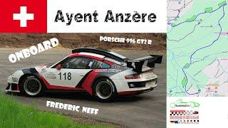 Bergrennen Onboard | Ayent-Anzère (Schweiz) Frédédric Neff | Porsche 996 GT2 R | Strecken Info